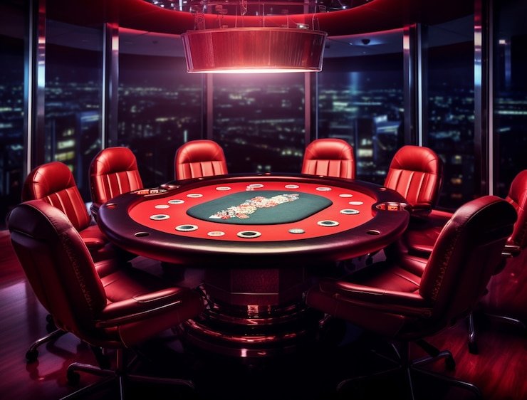 Kartu bingo di layar ponsel hijau