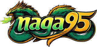 Logo naga95 berwarna hijau